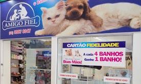 Com Cartão Fidelidade, clientes do Pet Shop Amigo Fiel têm vantagens