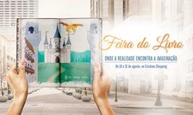 Feira do Livro Criciúma Shopping. Onde a realidade encontra a imaginação