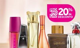 O Boticário: Fragrâncias consagradas com 20% de desconto