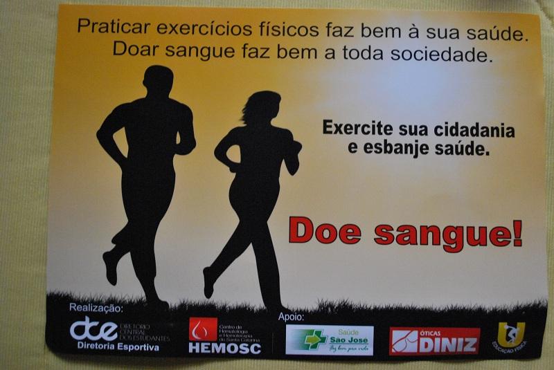 DCE Solidário: estudantes fizeram campanha de conscientização para doação de sangue