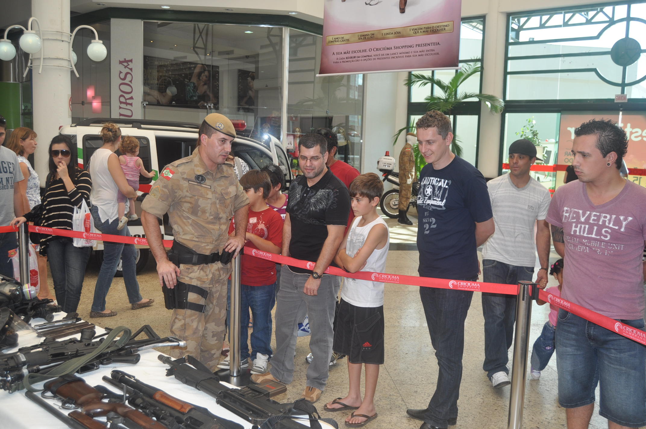 Exposição marca os 177 anos da Polícia Militar em Santa Catarina