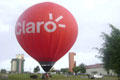 Balão sobrevoa Criciúma