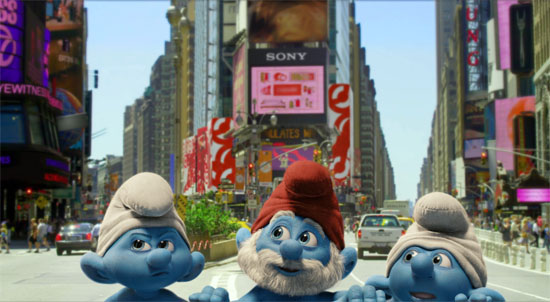 Criciúma Shopping acompanha a estreia nacional de Os Smurfs