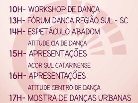 Dança Criciúma - programe-se e prestigie!