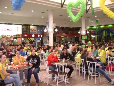 Torcida do Brasil escolheu o Criciúma Shopping