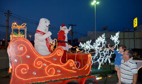 Caravana de Natal Coca-Cola movimenta o Criciúma Shopping