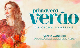 Coleção Primavera/Verão chega ao Criciúma Shopping