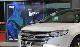 Fashion Live recebe exposição de veículos Ford