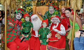 Bom Velhinho leva a magia do Natal ao Criciúma Shopping