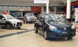 Exposição Toyota da Mercosul acontece até domingo