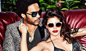 Chilli Beans recebe linha exclusiva do cantor Lenny Krevitz