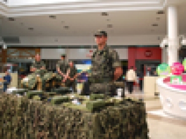 Exposição comemora o Dia do Soldado