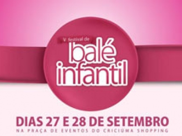 Festival de Balé Infantil é atração para este fim de semana