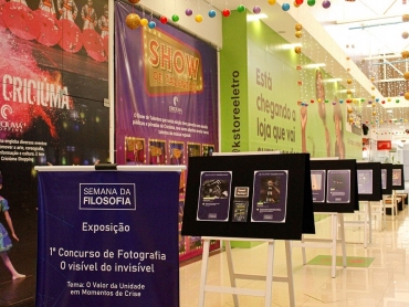 Criciúma Shopping recebe Exposição Fotográfica “O visível do invisível”