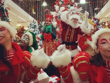 Papai Noel traz a magia do Natal para o Criciúma Shopping