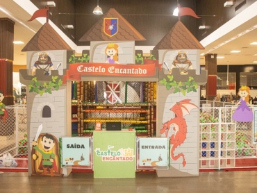 Diversão garantida para crianças, Criciúma Shopping recebe “Castelo Encantado”