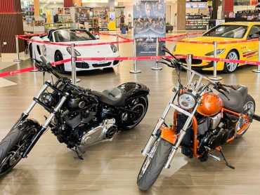Com estreia de Velozes & Furiosos 10, Criciúma Shopping recebe exposição de carros e motos