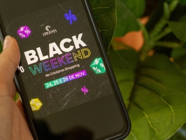 Com descontos de até 70%, Criciúma Shopping realiza Black Weekend 