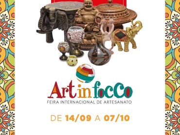 Feira Internacional de Artesanato começa dia 14!