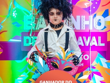 Conheça o ganhador da melhor fantasia do Bailinho de Carnaval CS 2019
