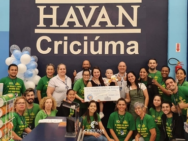 Troco solidário Havan