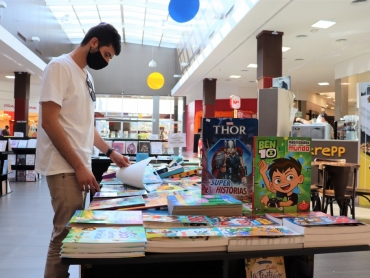 Última semana da feira do livro infantil no Criciúma Shopping
